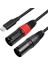 USB Tip C Erkek - 2 Xlr Erkek Amplifikatör Stereo Ses Kablosu 32BIT/384KHZ Akıllı Telefonlar Dizüstü Bilgisayar 1 Metre (Yurt Dışından) 3