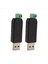2x Pc USB-RS485 RS-485 Arayüz Dönüştürücü Seri Adaptör Uyumlu + Plc (Yurt Dışından) 1