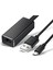 Fire Tv Stick Için 2x Mikro USB Ethernet Adaptörü 10/100 Mbps Google Chromecast Gen 2 Için RJ45 USB Ağ Kartına USB (Yurt Dışından) 2