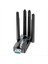 1800MBPS Wifi6 Kart Adaptörü Usb3 0 AX1800 Kablosuz Lan Alıcısı 2 4ghz 5ghz Dual Band 4 x Antenli (Yurt Dışından) 2