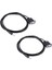 2x Db9 9 Pin VGA Dişi Kablosu Db 9 Dişi Ila Trs 3 5mm (1/8in) Trs Stereo Erkek Seri Veri Kablosu-6 Ayak (Yurt Dışından) 1