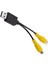4x Araba Video Çıkış Kutusu USB Bağlantı Noktası Cvbs Adaptörü Android Multimedya Oynatıcı Için Taşınabilir Rca Video Çıkış Kablosu (Yurt Dışından) 2