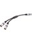 3 Pin Xlr Dişi Ila Çift Xlr Erkek Y Ayırıcı Kablosu Xlr Ayırıcı Kablosu Mikrofon Ayırıcı Kablosu Ses Adaptörü 50CM B (Yurt Dışından) 2