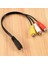 2 5mm Mini Av Erkek Ila 3rca Dişi M/f Audio Video Kablosu Stereo Jack Adaptör Kablosu (Yurt Dışından) 4