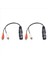 2x Xlr - Çift Rca Kablosu Xlr - Rca Y Ayırıcı Kablosu 3 Pin Xlr Dişi - 2rca Dişi Amplifikatör Karıştırma Fişi Av Kablosu 0 2m (Yurt Dışından) 1