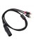Xlr - Çift Rca Audio Kablosu A1 Xlr Erkek 3 Pin - Çift Rca Erkek Fişi Stereo Ses Kablosu Amplifikatör Karıştırma Av Kablosu 1m (Yurt Dışından) 3