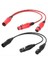 0 5m Siyah 3pin Xlr 1 Erkek - 2 Dişi Ses Uzatma Kablosu Mikrofon Y Strıclıter Ses Kordon Hattı Mikser Mikrofonu (Yurt Dışından) 5