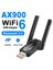 2x AX900 USB Wifi6 Adaptörü 2 4g/5 Ghz Bluetooth5 4 900 Mbps USB Dongle Kablosuz Wlan Alıcısı Win7/10/11(32/64 Bit) (Yurt Dışından) 2
