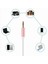 Iphone Aux Cord Aux Aux Kablosu Araba Apple Için Iphone5 ve Üst Modeller ve Ipad-Rose Gold Için 3 5 mm Aux Kablosu (Yurt Dışından) 5