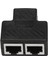 2 Bağlantı Noktası RJ45 Ayrıştırıcı Adaptör Lan Ağı Ethernet Extender Konektör Fişi Lot 2 Pcs (Yurt Dışından) 4