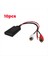 10PCS Evrensel Araba Rca Ses USB Adaptörü Kablosuz Bluetooth Alıcı Ev Medya Aux Bluetooth Ses Cihazı Ses Kablosu (Yurt Dışından) 2