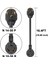 3 Prong&#39 Dan 4 Prong&#39 A Kurutucu Adaptörü 4 Prong&#39 Dan 3 Prong&#39 A Kurutucu Adaptörü Nema 14-30P Erkek - 10-30R Dişi Kurutucu Kablosu Adaptörü Abd (Yurt Dışından) 3