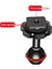 20MM Top Kafa Adaptörü Dağı Sıcak Ayakkabı Ballhead Dslr Kamera Monitörü Işık Tutucu ve Telefon Standı (Yurt Dışından) 4