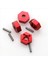 8x Metal 12MM Birleştirici Tekerlek Hub Hex Adaptörü Wltoys 104001 1/10 Rc Araba Yükseltme Parçaları Aksesuarları Kırmızı (Yurt Dışından) 3