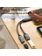 2x USB C Otg Kablolu Telefon Adaptörü 2 In 1 Tip C - USB A Adaptörü Akıllı Telefon Dizüstü Tablet Için Pd Şarj Portu ile Gri (Yurt Dışından) 5