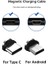 USB Manyetik Şarj Kablosu Manyetik Şarj Kablosu 540 ° Döndürme Manyetik Telefon Şarj Cihazı (6 6ft) (Yurt Dışından) 5