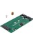 Mini Pcıe Pci-E Pci Express 2ch SSD Adaptör Kartları M 2 Ngff Ssd&#39 Ye 1 8 Inç Mikro Tip Sata 7 + 9 16PIN Adaptör Kartları (Yurt Dışından) 3