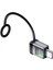 240W Metal USB C Tipi Adaptör 80GBPS Otg 8k Video LED Göstergesi Anti Kayıp Hızlı Şarj Usbc Dönüştürücü B (Yurt Dışından) 1