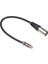 Rca Dişi -Xlr Erkek Kablosu Xlr -Rca Dönüştürücü Ses Adaptörü Yama Kablo Değiştirici -30CM (Yurt Dışından) 2