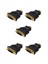5x DVI 24+1 (Dvı-D) Kadın Ila HDMI Erkek Adaptörü (Yurt Dışından) 1
