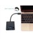 2x Usb-C Usb3 1 Adaptör Kablosu Için C Tipi VGA Erkek-Vga Kadın Video Aktarım Dönüştürücü MacBook 12 Inç Için 1080P (Yurt Dışından) 4