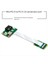 Pcıe Rıser Ngff M 2 Keya A/e-Pcı-E Express X1+Usb Adaptör Yüksek Lisans Kartı Fpc Kablosu ile 4pin Güç Kaynağı Kablosu (Yurt Dışından) 2