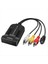 Av Cvbs&#39 De Av-S-Video-Hdmı Uyumlu Adaptör S-Video Video Dönüştürücü HDMI Uyumlu Çıktı 720P/1080P (Yurt Dışından) 1