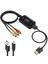 Av-Hdmı Uyumlu Video Dönüştürücü 1080P Rca Kablo Video Adaptör Kablosu Ses HDMI Uyumlu Dönüştürücü (Yurt Dışından) 1