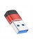 USB 3 0 - C Tip C Adaptörü 10GBPS Veri Iletimi Hızlı Şarj Adaptörü iPhone 15 Xiaomi Huawei Aksesuarları Kırmızı (Yurt Dışından) 1