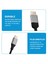 Qgeem Bağlantılar USB Tip C Ila HDMI Uyumlu Kablo Adaptörü 4K30Hz Video ve Ses Şanzımanı Için Adaptör Kablosu A (Yurt Dışından) 4