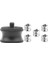 5 Adet 1/4 Inç Ila 3/8 Inç Dönüştürme Vidası Standart Adaptör ve 1 Adaptor Adaptör Vidalı Montaj Kamera Tripod Bilyalı Kafası (Yurt Dışından) 1
