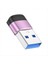 USB 3 0 - C Tip C Adaptörü 10GBPS Veri Iletimi Hızlı Şarj Adaptörü iPhone 15 Xiaomi Huawei Aksesuarları Pembe (Yurt Dışından) 1