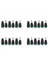 24 Pcs 5 5x2 1mm Kadın + Erkek Cctv Dc Güç Konektörü Adaptör Repar Parti (Yurt Dışından) 1