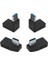 4pcs USB 3 0 Adaptör Kuplörleri 90 Derece Erkek - Kadın USB Konnektörü - Sol Sağ Yukarı Aşağı Açılı Adaptör Dahil (Yurt Dışından) 1