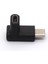 90 Derece Tip C Adaptörü USB C Erkek Ila Kadın Adaptörü Yukarı ve Aşağı Ön Açılı Usb-C Adaptörü USB 3 1 Tip-C Konektörü (Yurt Dışından) 5