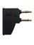 2x Uçuş Kulaklık Adaptörü 3 5 Mono Fiş - 2x3 5 Fiş QC45 QC35 Qc3 QC25 Kulaklık Havayolu ile Uyumlu (Yurt Dışından) 1
