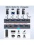 Usb3 2 Switcher Kvm Anahtarı Paylaşılan Denetleyici Adaptörü 10 Gbps Hızı Fit Bilgisayar Dizüstü Fare Klavye Paylaşımı 4 USB Bağlantı Noktası (Yurt Dışından) 4