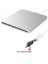 2x Harici DVD Brülör Sürücüsü Tip-C Tip Optik Disk Sürücü Ince Yuva-In Cd/dvd +/- Rw Brülör USB C Superdrive Mac/pencere Için (Yurt Dışından) 2