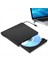 Harici CD DVD +/- Rw Drive USB 3 0 &amp Usb-C Taşınabilir CD &amp DVD Rom Burner Player Reader Writer Rewriter Disk Drive Siyah (Yurt Dışından) 2
