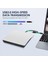 Harici CD DVD +/- Rw Drive USB 3 0 &amp Usb-C Taşınabilir CD &amp DVD Rom Burner Player Reader Writer Rewriter Disk Drive Beyaz (Yurt Dışından) 4