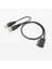 Usb2 0 Ila 6+7 13PIN Dizüstü Bilgisayar Cd-Rom Dvd-Rom Odd Adaptör Için Harici USB 2 0 Güç Kaynağına Sahip Ince Sata Kablosu (Yurt Dışından) 3
