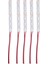 5 Adet 10 cm Su Geçirmez Kırmızı 5050 LED Şerit Işıklar Dc 12V Karavan Tekne Araba (Yurt Dışından) 1