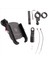 Kewiq Qc3.0 USB Hızlı Şarjlı Alüminyum Alaşımlı Motosiklet Telefon Tutucu USB Şarj Cihazı ile 360 Derece Dönebilen Motosiklet Cep Telefonu Tutucu Montajı (Yurt Dışından) 1