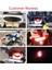 Motosiklet Arka Lambası Evrensel Fren Stop Lambası Atv Utv Arka Lambası LED Plaka Lambası (Yurt Dışından) 4