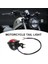 Kırmızı 12V LED Siyah Ayarlanabilir Cafe Racer Tarzı Stop Lambası Motosiklet Fren Lambası Arka Lambası Chopper Bobber Için (Yurt Dışından) 4