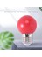 E27 LED Işık Sıcak Kırmızı Ampul Plastik Ampul (0,5W Güç, Kırmızı) (Yurt Dışından) 3