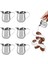 6pcs Çan Kremaları 90ML/3OZ Mini Krema Sürahi Paslanmaz Çelik Süt Sürahi Fincan Mini Kahve Sürahi Sütü Köpüren Sürahi (Yurt Dışından) 1