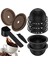 5pcs Nespresso Makinesi Için Yeniden Kullanılabilir Vertuo Kapsüller 2 Silikon Kapaklı Kahve Kapsülü 1 Kaşık ve Fırça (230ML) (Yurt Dışından) 1