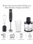 4 Arada 1 Güçlü Daldırma El Çubuğu Blender Mikseri Kıyıcı ve Smoothie Fincan Paslanmaz Çelik Buz Bıçağı Ab Fişini Içerir (Yurt Dışından) 4