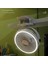 USB Şarj Edilebilir Fan Yurt Klipsli Tip Taşınabilir Mini Masa Fanı 360 Derece Rotasyon LED Işığı ile Ayarlanabilir Fan (Yurt Dışından) 3